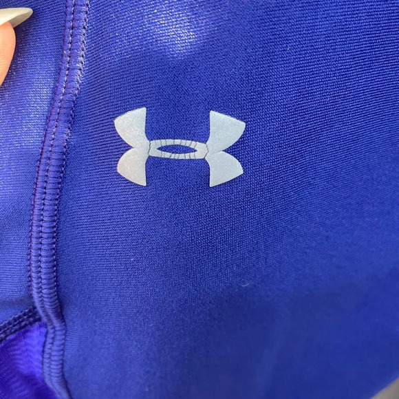 UNDER ARMOUR WOMENS CROPPED LEGGINGS - Picture 3 of 3